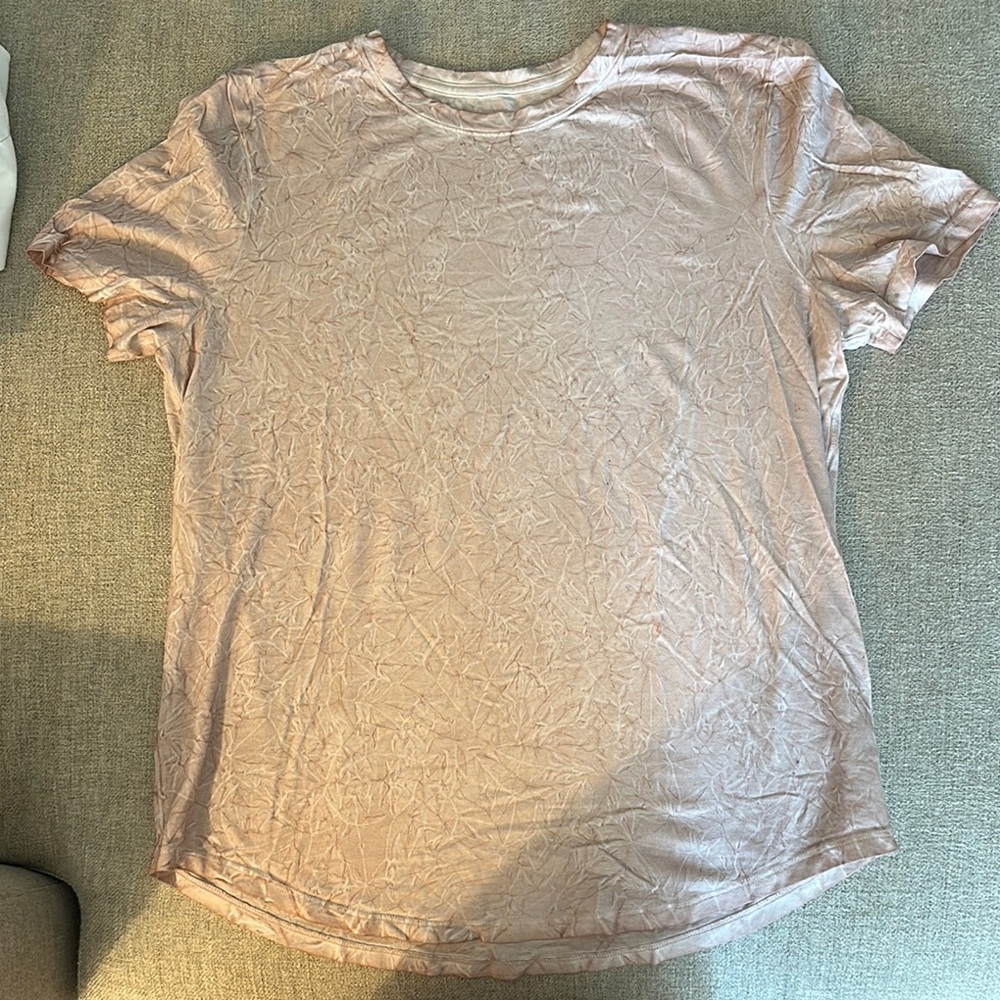 Lululemon Athletica Gray Short Sleeve T-Shirt
